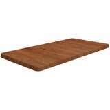  Kupaonska radna ploča tamnosmeđa 80x40x2,5 cm tretirano drvo | shoptok.hr
