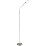 Globo 58504SN - LED podna lampa SILVIO sa dodirnim prigušivačem LED/6,5W/230V mat hrom | Eponuda.com