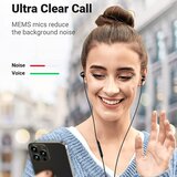Ugreen Stereo slušalke (30631) – In-Ear z MFI Lightning priključkom – črne | Shoptok.si