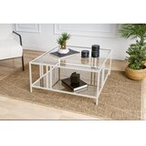 Hanah home Sto za dnevnu sobu Uranus White Transparent