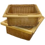 Monster 2 x izvlečne pletene kuhinjske košare 600 mm, (21571342) | Shoptok.si
