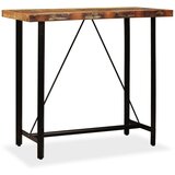 Barska miza iz trdnega predelanega lesa 120x60x107 cm | Shoptok.si