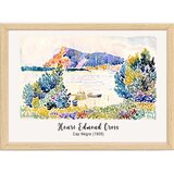 Wallity Plakat z okvirjem 45x35 cm Henri-Edmond Cross – Wallity | Shoptok.si