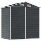  Vrtno spremište antracit 191 x 130 x 198 cm pocinčani čelik | shoptok.hr