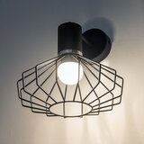  Zidna lampa SOLANO 1xE27/15W/230V crna/sjajni hrom | Eponuda.com