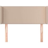 Vzglavje z ušesi kapučino 83x16x78/88 cm umetno usnje, (20953380) | Shoptok.si