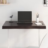 vidaXL Stolna ploča tamnosmeđa 80x50x(2-6) cm obrađena hrastovina Cijene