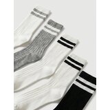 Sinsay Rebraste prugaste čarape 5 pack | shoptok.hr