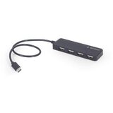  USB HUB Type-C 4-port GEMBIRD, black, UHB-CM-U2P4-01 | Eponuda.ba