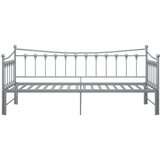 Izvlečni posteljni okvir siv iz kovine 90x200 cm, (20606288) | Shoptok.si