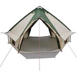 Tenda za 4 osobe s krovom Zelena i Siva 388 x 320 x 169 cm | Eponuda.com
