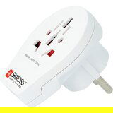 Skross 16A univerzalni potovalni napajalnik s priključkom usb, bela, (21736859) Cene