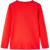  Dječja majica dugih rukava crvena 128 | shoptok.hr
