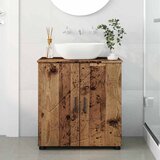  Kupaonski ormar s pohranom s vratima Staro drvo 61 x 35 x 64 cm | Eponuda.ba