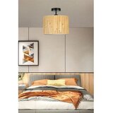 Opviq bambu 07 abajurlu plafonyer avize woodenblack chandelier | Eponuda.com