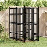 Vanjski kavez za pse čelični 1,84 m² | shoptok.hr