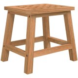  Pomoćni stolac 29 x 22 5 x 25 5 cm od masivnog drva oraha | shoptok.hr