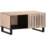  Stolić za kavu bijeli 80x51x40 cm od masivnog drva manga | Eponuda.ba