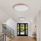  Brilagi - LED prigušiva svetiljka GLASS POOL DOUBLE LED/80W/230V 60 cm bež + daljinski upravljač | Eponuda.com