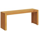  Klupa Prirodna nafta 110 x 30 x 45 cm Čvrsto teak drvo | shoptok.hr