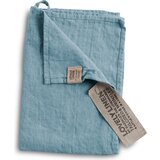 Lovely Linen Brisača za goste / Set podstavkov - Dusty Blue Cene