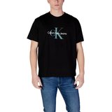 Calvin Klein Jeans Polo majice dolgi rokavi TEXTURED MONOLOGO TEE J30J327086 Črna Cene