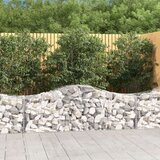  Lučne gabionske košare 7 kom 200x50x60/80 cm pocinčano željezo Cijene