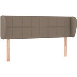  Vzglavje z ušesi taupe 147x23x78/88 cm blago, (20952411) | Shoptok.si