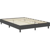 Box spring okvir za krevet od tkanine sivi 140 x 200 cm | shoptok.hr