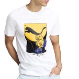 Puma Muška majica Graphics Shadow, Bela | ePonuda.com