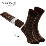 ZOOKSY/RAINBOW SOCKS Rainbow Socks Milky Chocolate 1 Pair | ePonuda.com
