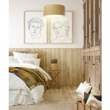  Luster na sajli BOHO TRINITI 1xE27/60W/230V braon | Eponuda.com