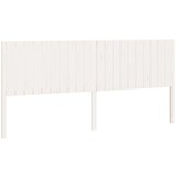 Posteljno vzglavje belo 205,5x4x100 cm trdna borovina, (20644705) | Shoptok.si