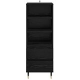  Highboard Crni hrast 40 x 36 x 110 cm Konstruirano drvo | shoptok.hr