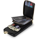 INORCO Za Samsung Galaxy A12 torba z držalom za kartico z zadrgo, ovitek za telefon, PU usnje, prevlečen s TPU pokrovom na stojalu, (22033478) | Shoptok.si