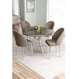 Hanah home Trpezarijski set, 5 dijelova, bež Slike