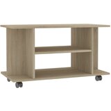vidaXL TV omarica s kolesci sonoma hrast 80x40x45 inženirski les, (20914007) Cene