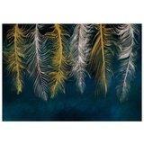  Tapeta - Gilded Feathers 100x70 | shoptok.hr
