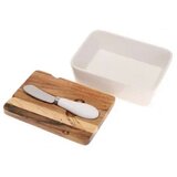 KASSEL ks93556 posuda za puter sa nožem porcelan | ePonuda.com