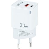 TooQ Pared GAN USB-C PD USB-A QC 30W, (21262285) Cene