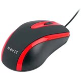 Havit HV-MS753 - universal computer mouse, red and black Cijene