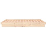  Okvir za krevet 140 x 190 cm od masivnog drva | shoptok.hr