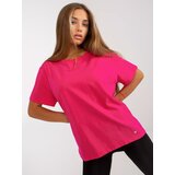 BASIC Feel Good T-shirt-RV-TS-8047.57P-fuchsia | Shoptok.si