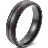 IZMAEL Prstan TI-17455 - Črna / 57mm | Shoptok.si