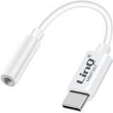 LINQ Zvočni adapter USB C na 3,5-milimetrski priključek združljiv z glasovnimi ukazi, Bela, (5000220141) | Shoptok.si