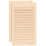  Vrata za ormarić rešetkasti dizajn 2 kom 69 x 39,4 cm borovina | shoptok.hr