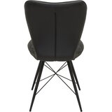 Hom`in stol, kovina, tekstil črna | Shoptok.si
