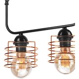  Luster na lancu MORGAN 3xE27/60W/230V crna/bakarna | Eponuda.com