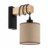 Brilagi Zidna svetiljka NUBILA 1xE27/60W/230V braon/crna | Eponuda.com