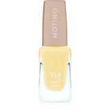 Notino Gel Effect Nail Polish lak za nohte z gel učinkom 114 Vanilla Cream 10 ml